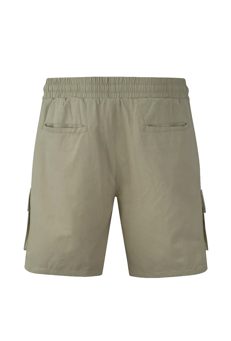 Short cargo droit uni - Image 17