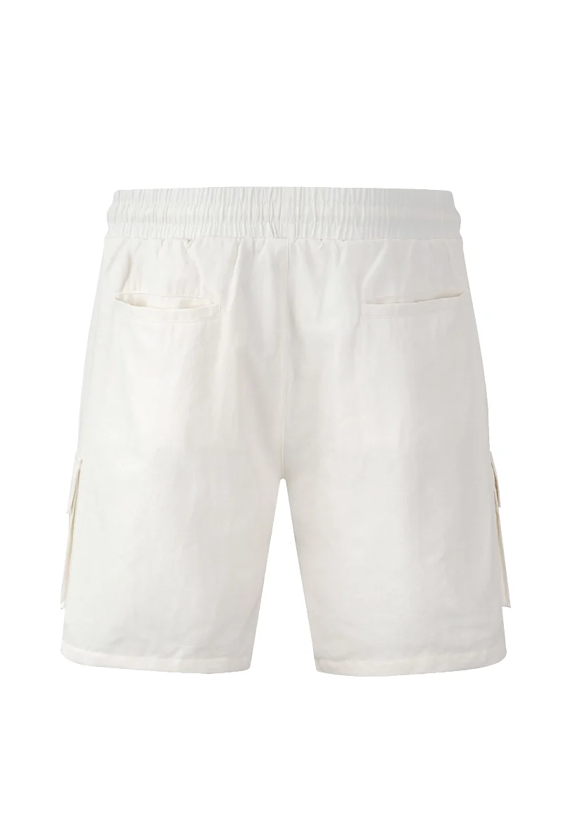 Short cargo droit uni - Image 7