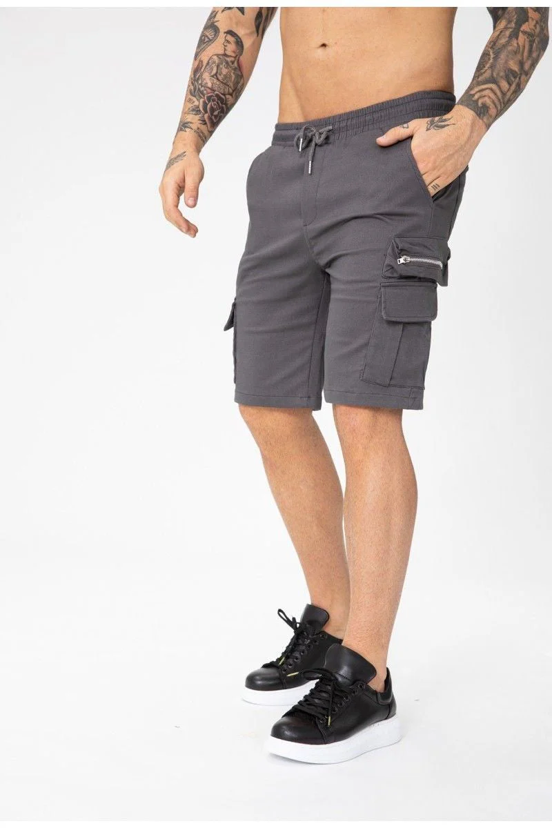 Short cargo zippé - Image 2