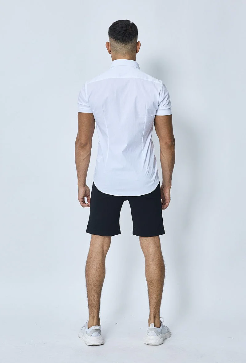 Short chino uni léger stretch et très confortable - Image 19