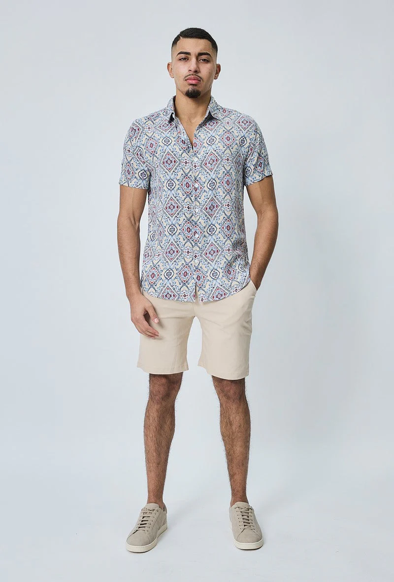 Short chino uni léger stretch et très confortable - Image 2