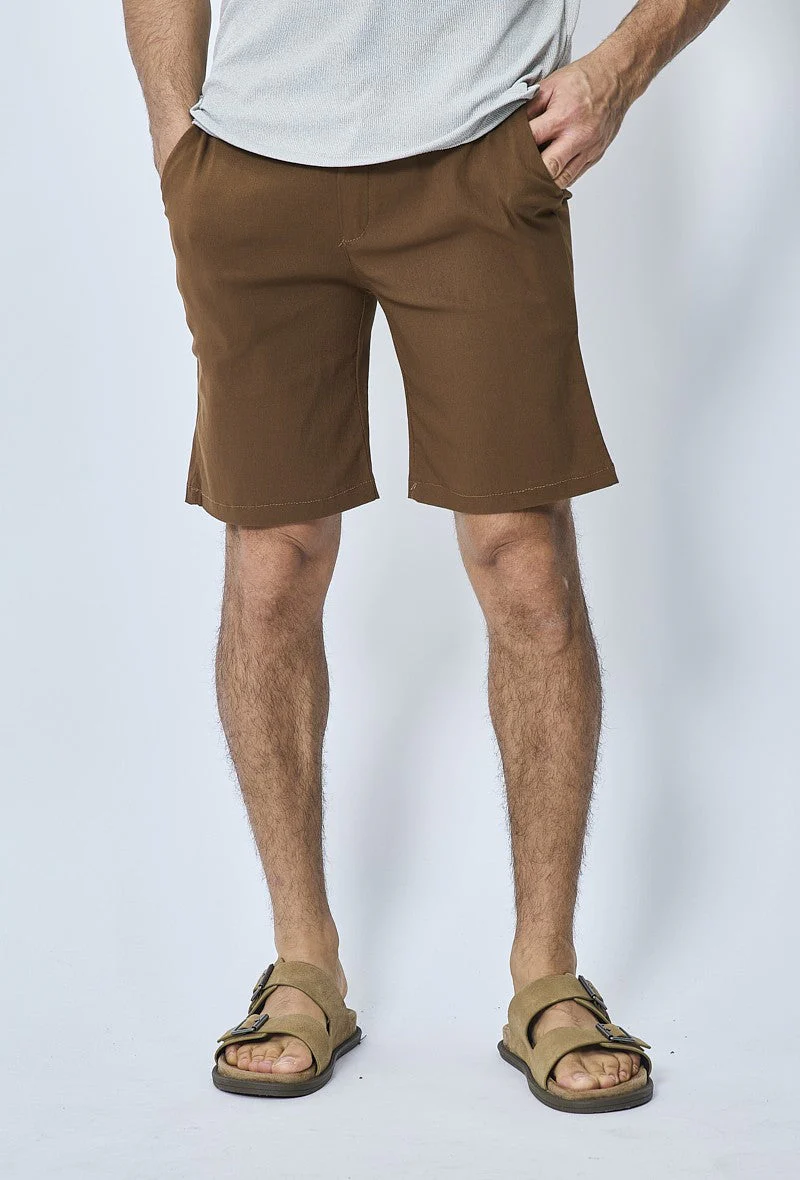 Short chino uni léger stretch et très confortable - Image 20