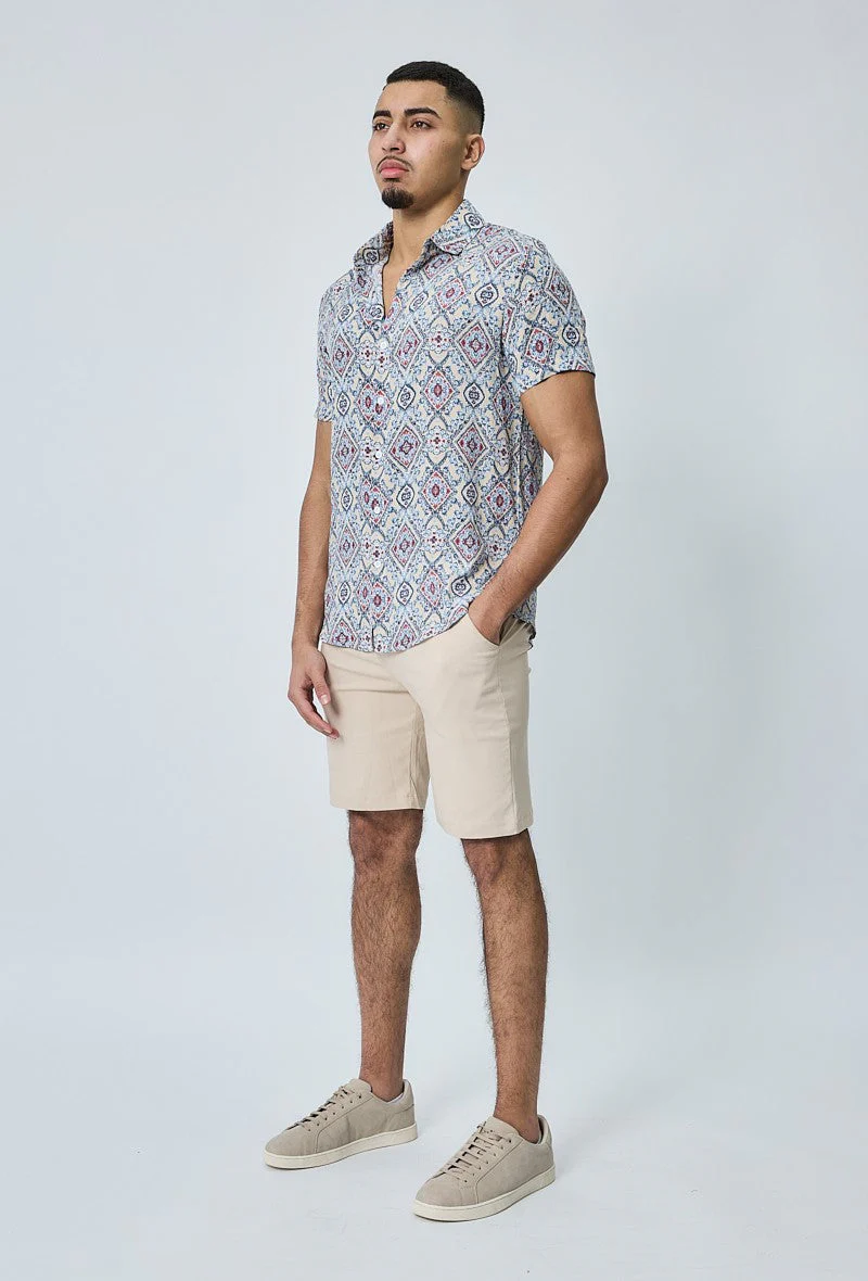 Short chino uni léger stretch et très confortable - Image 3