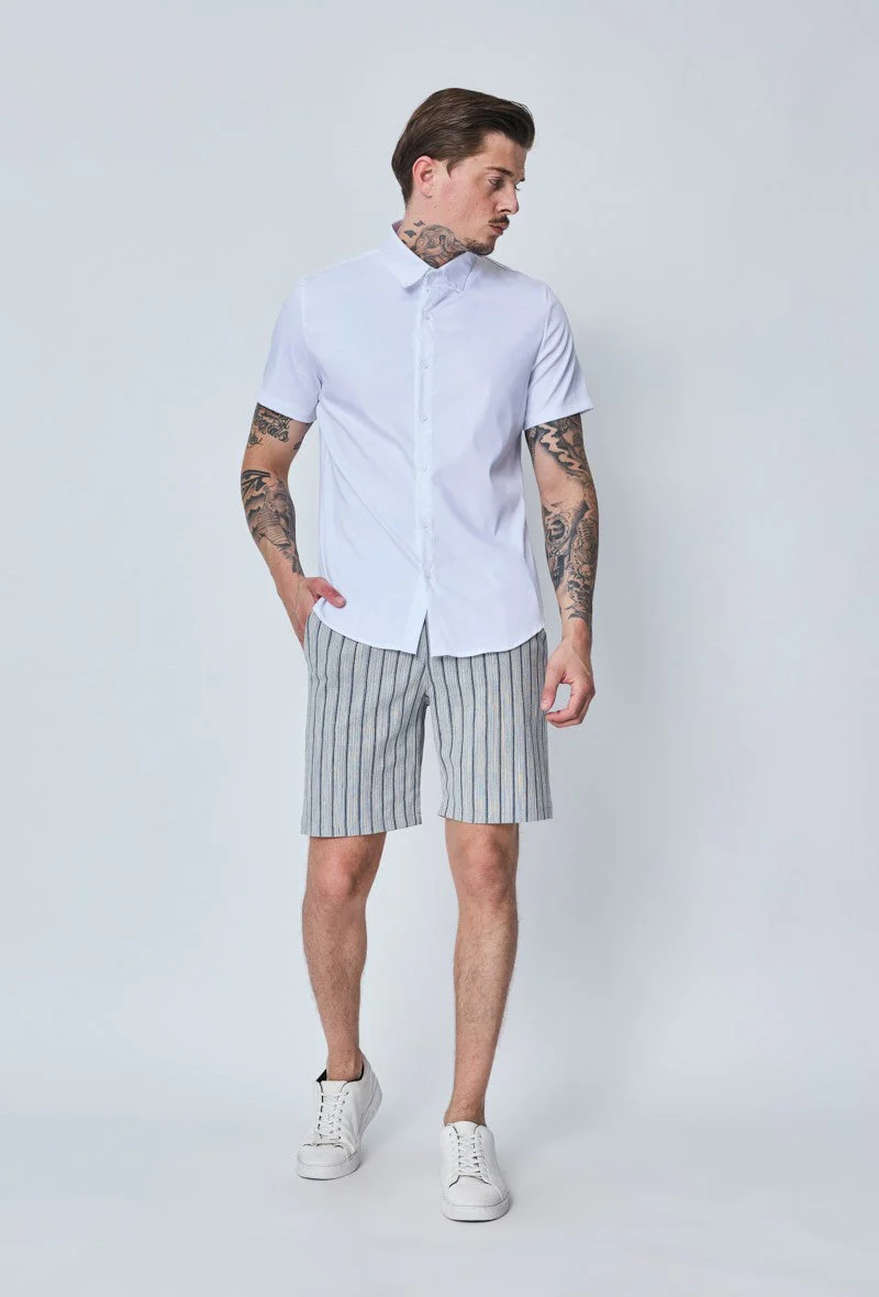 Short chino à carreaux - Image 21