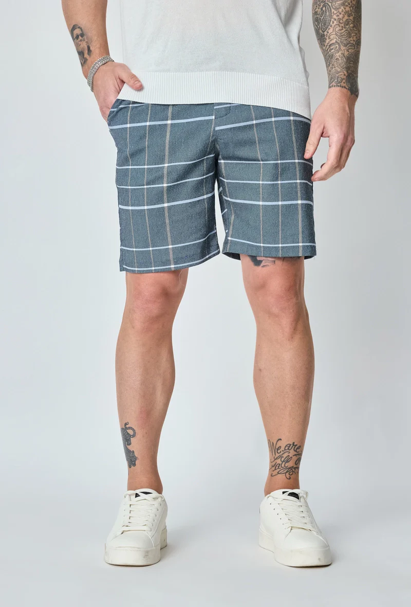 Short chino à carreaux - Image 42