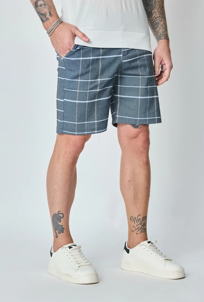 Short chino à carreaux - Image 44