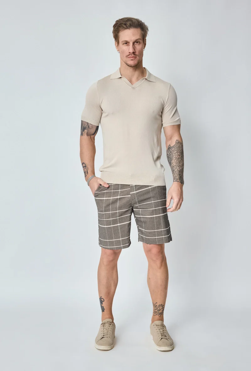 Short chino à carreaux - Image 51