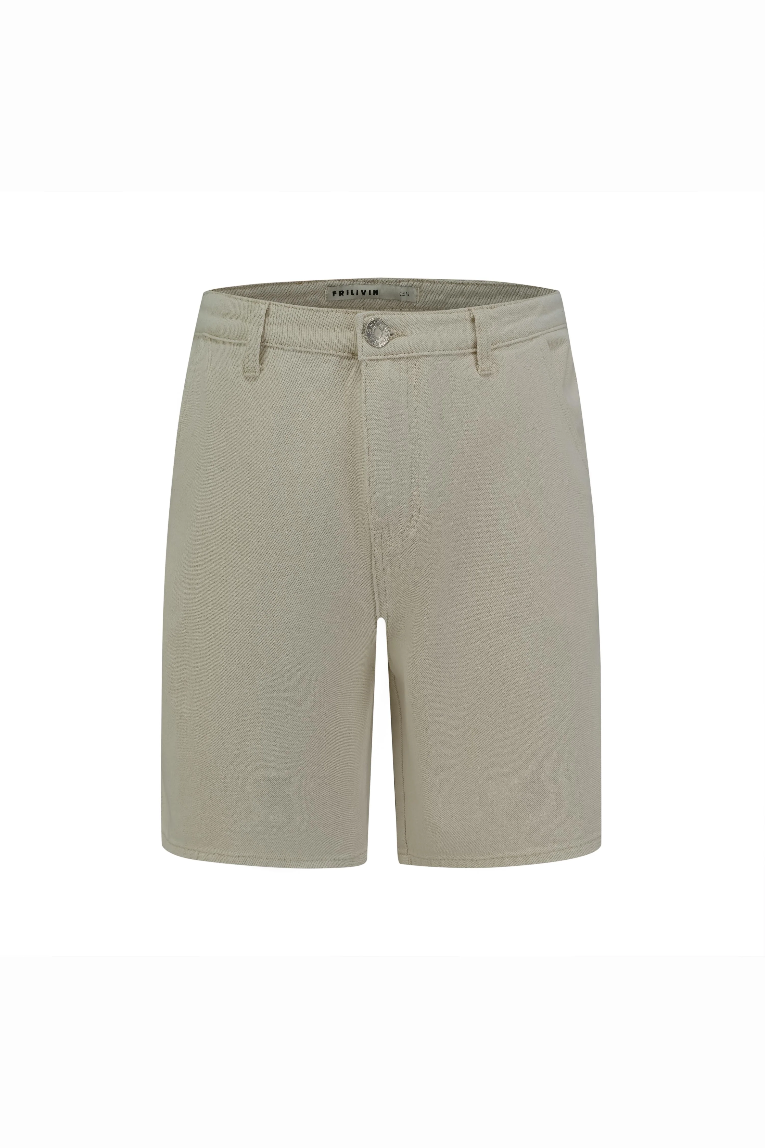 Short classique uni à coupe large - Image 9