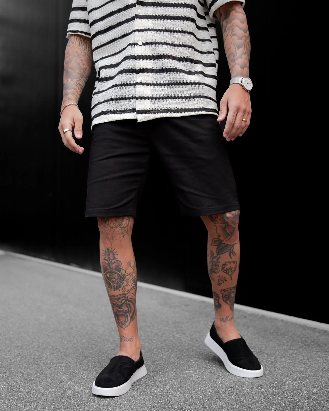 Short habillé en toile - Image 2