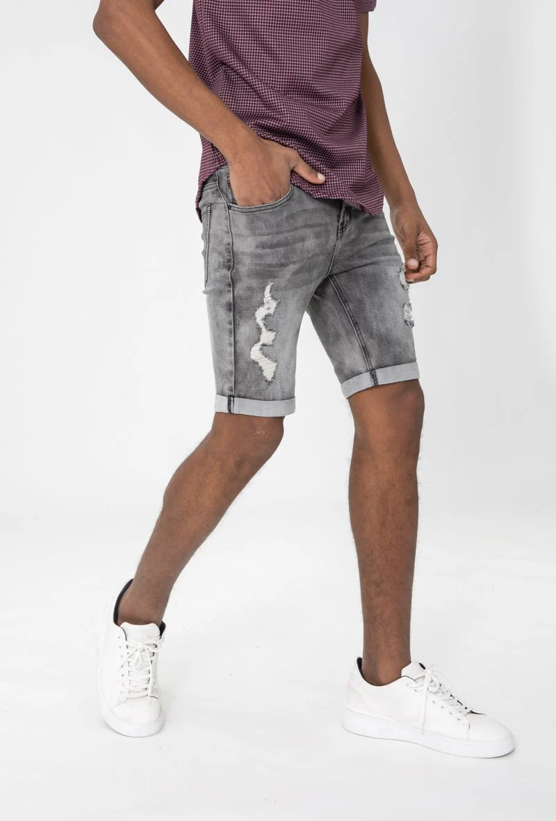 Short jean déchiré - Image 4