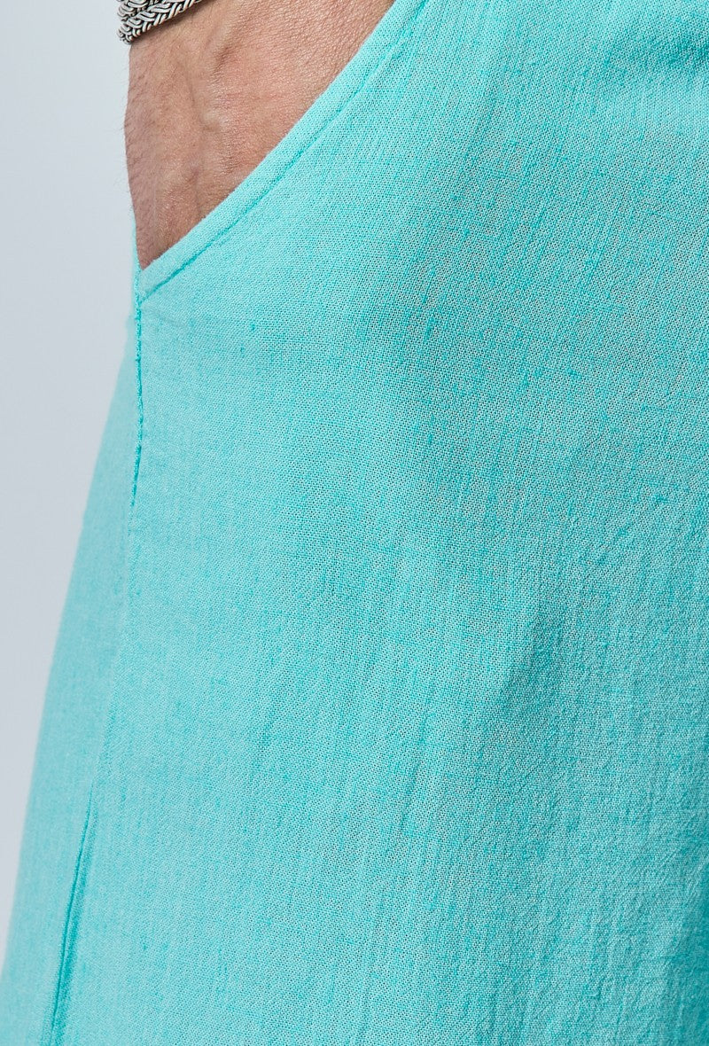 Short effet lin - Image 27