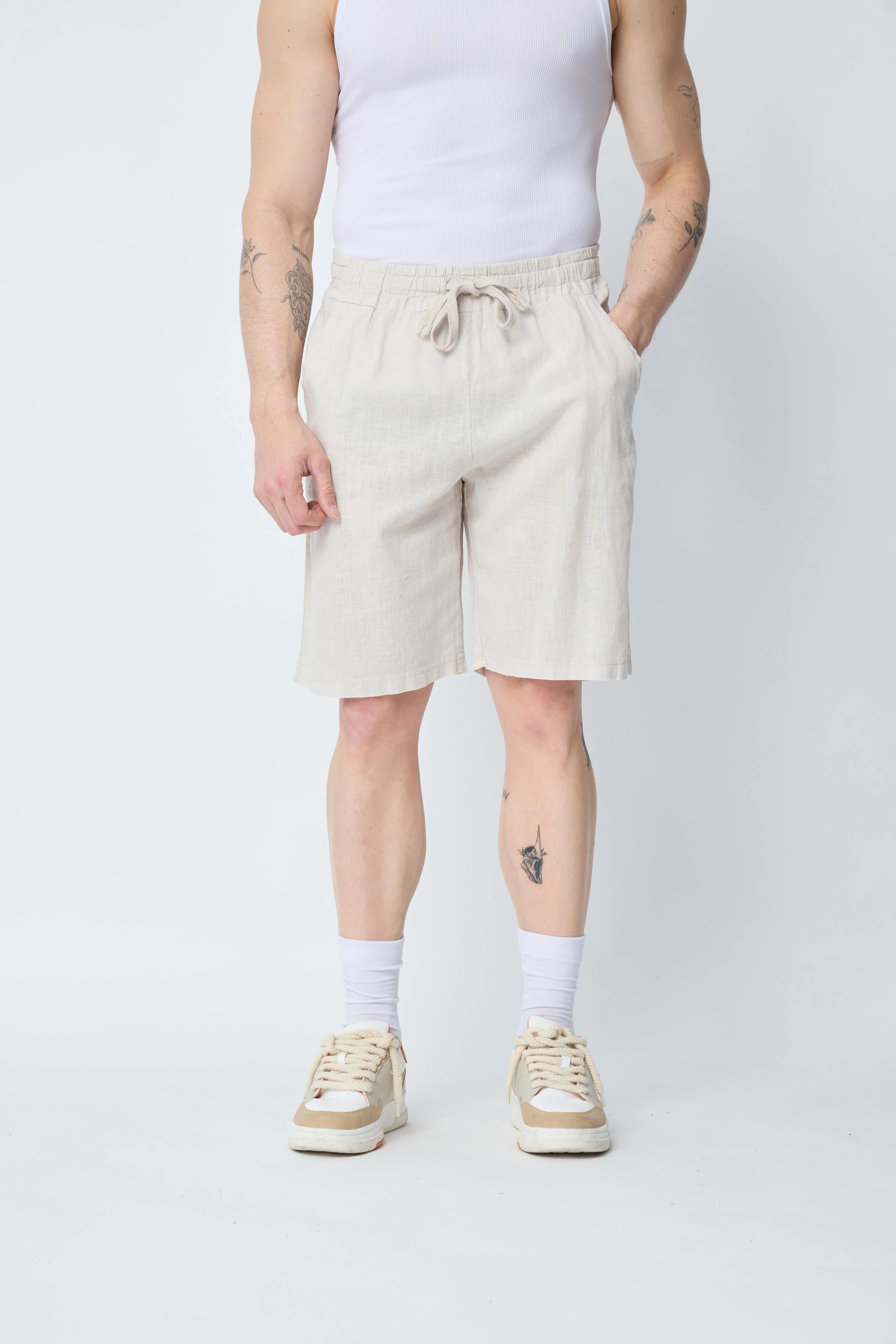 Short effet lin - Image 39