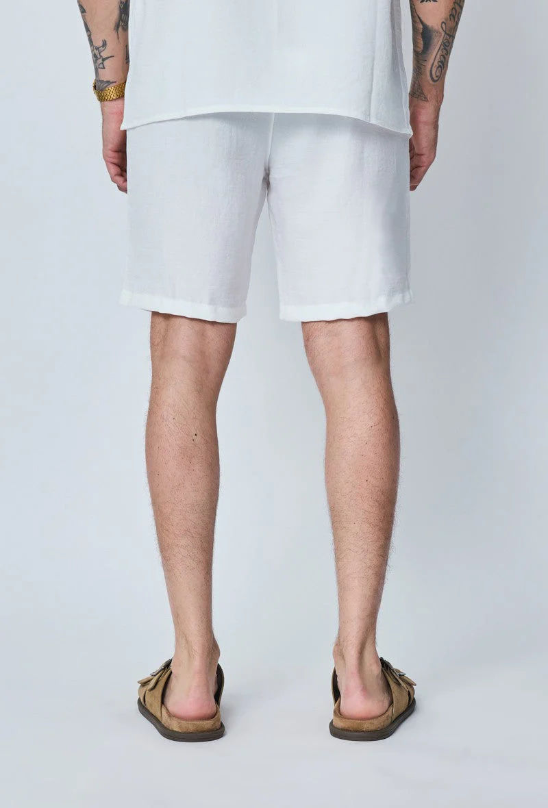 Short léger toile style lin - Image 13