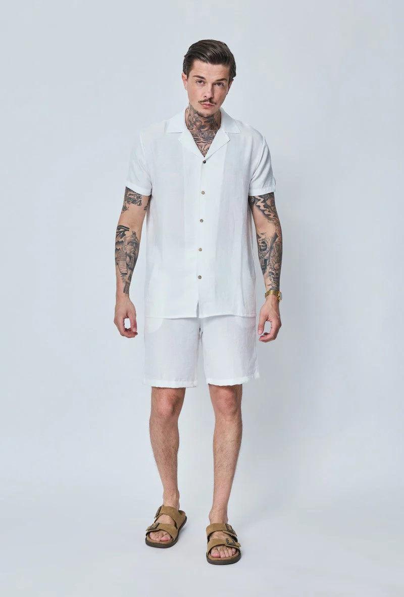 Short léger toile style lin - Image 15
