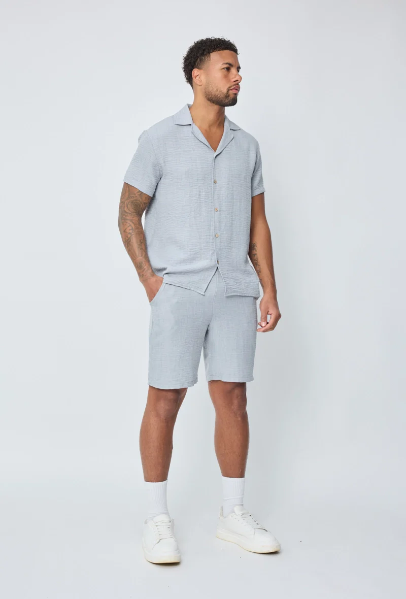 Short léger toile style lin - Image 26