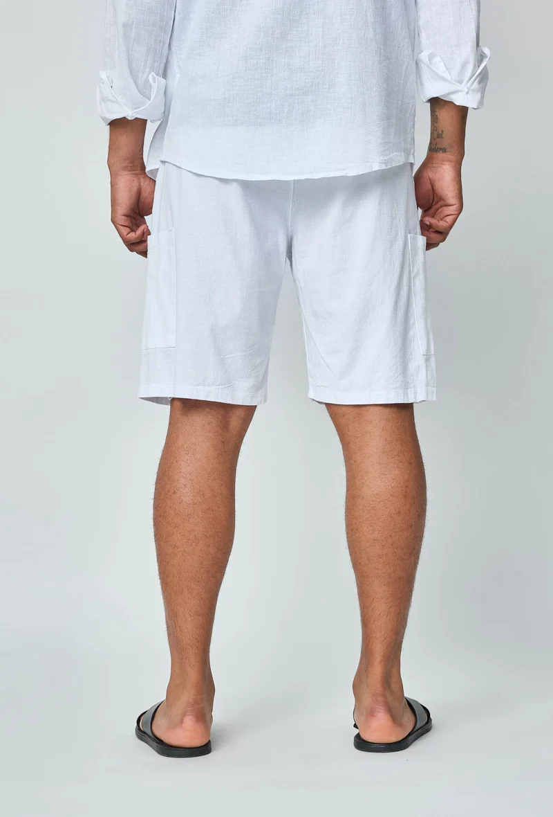 Short léger effet lin - Image 6