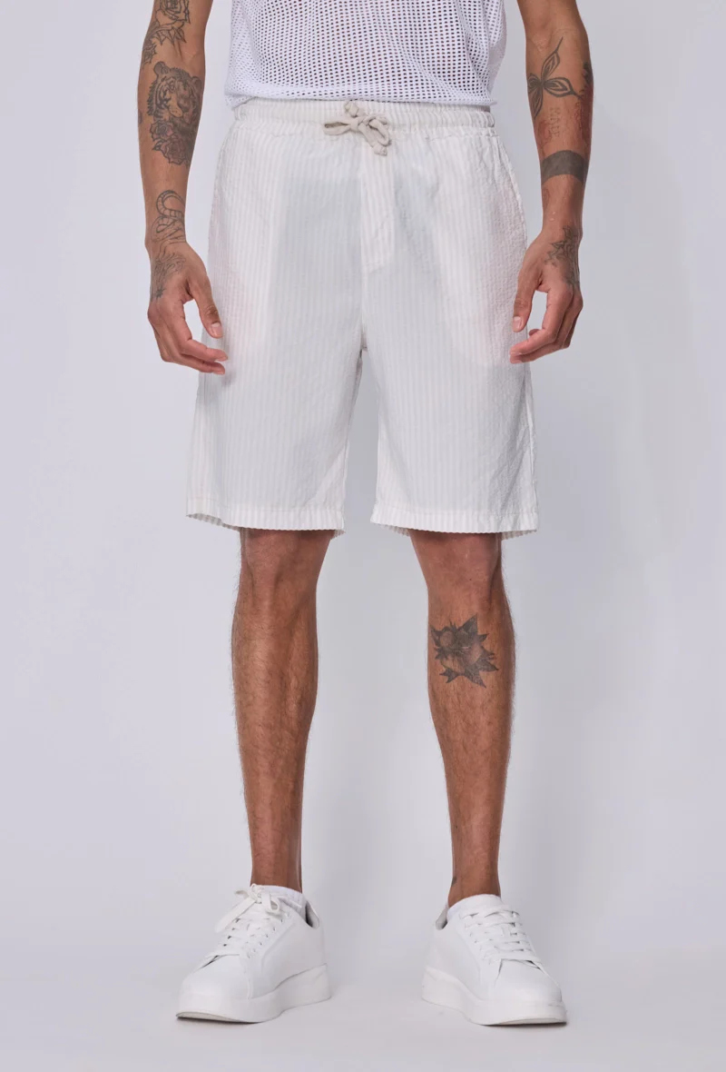 Short seersucker