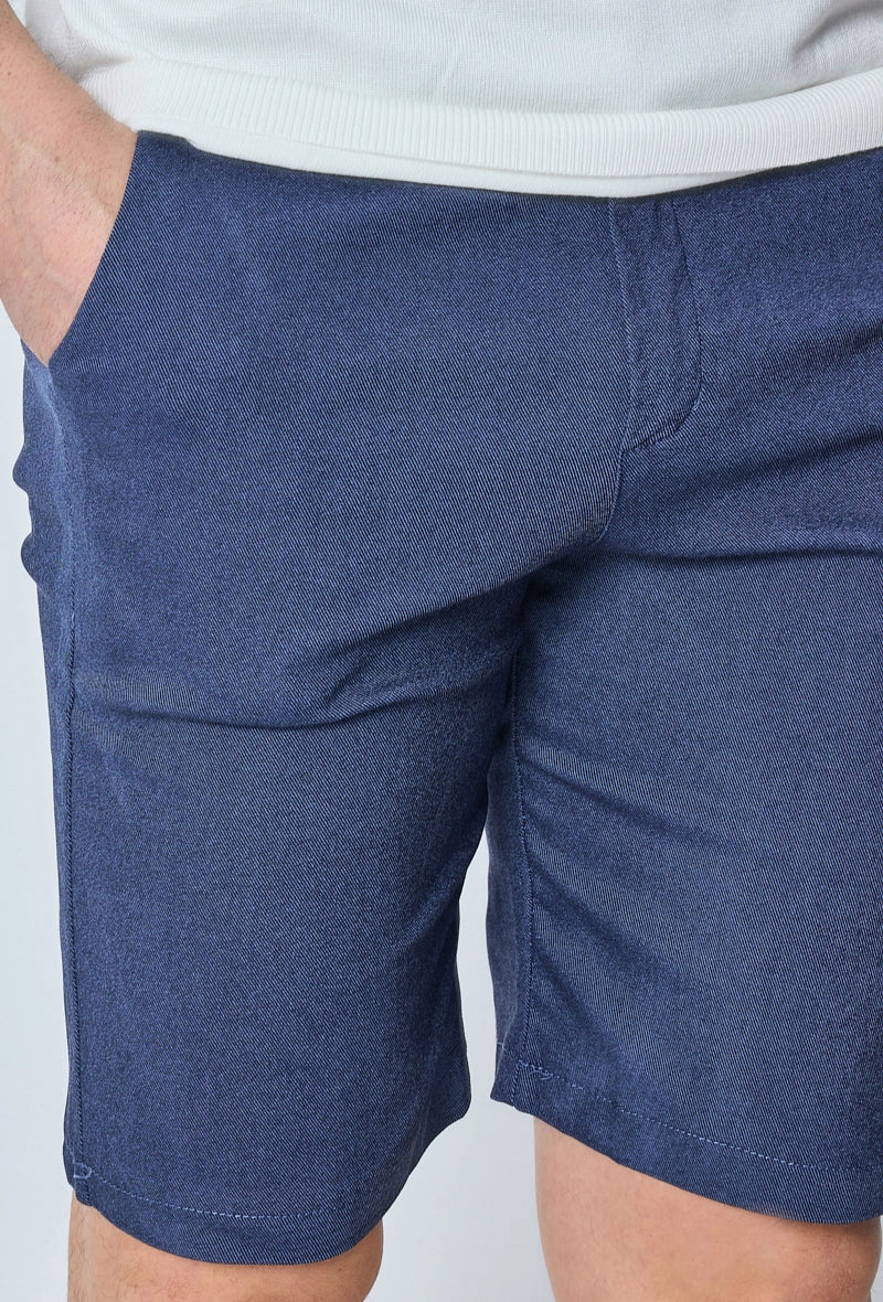 Short uni en toile de style chino - Image 12