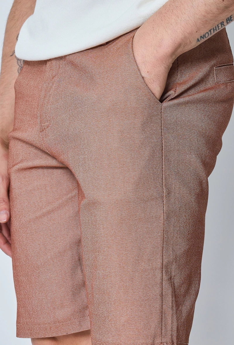 Short uni en toile de style chino - Image 18