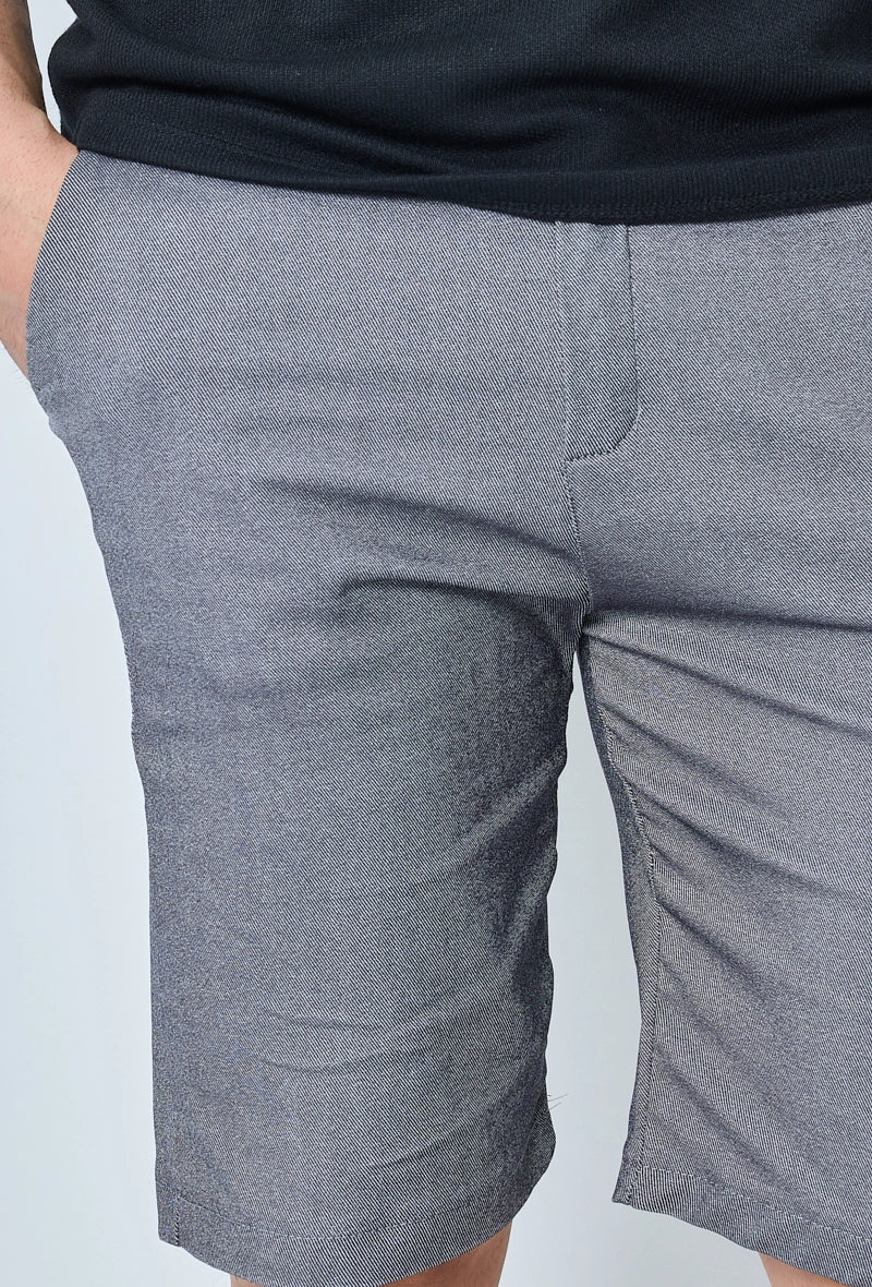 Short uni en toile de style chino - Image 23