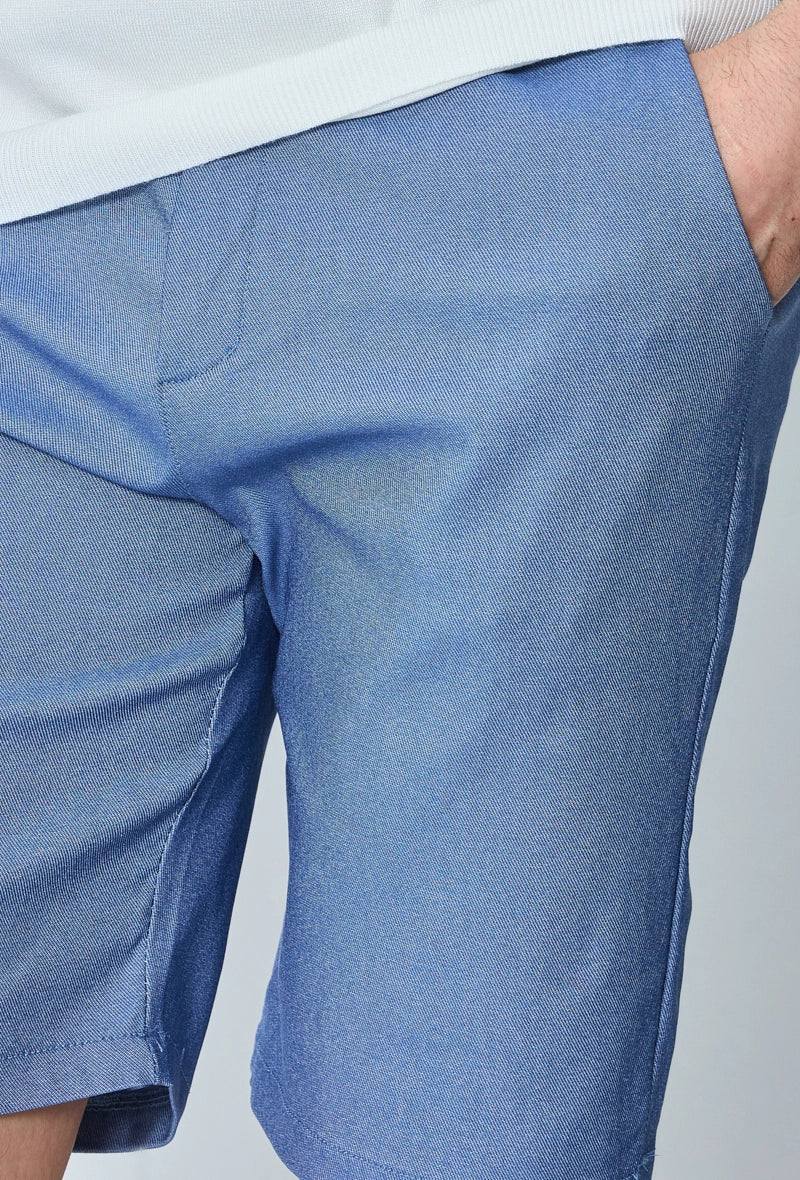 Short uni en toile de style chino - Image 28