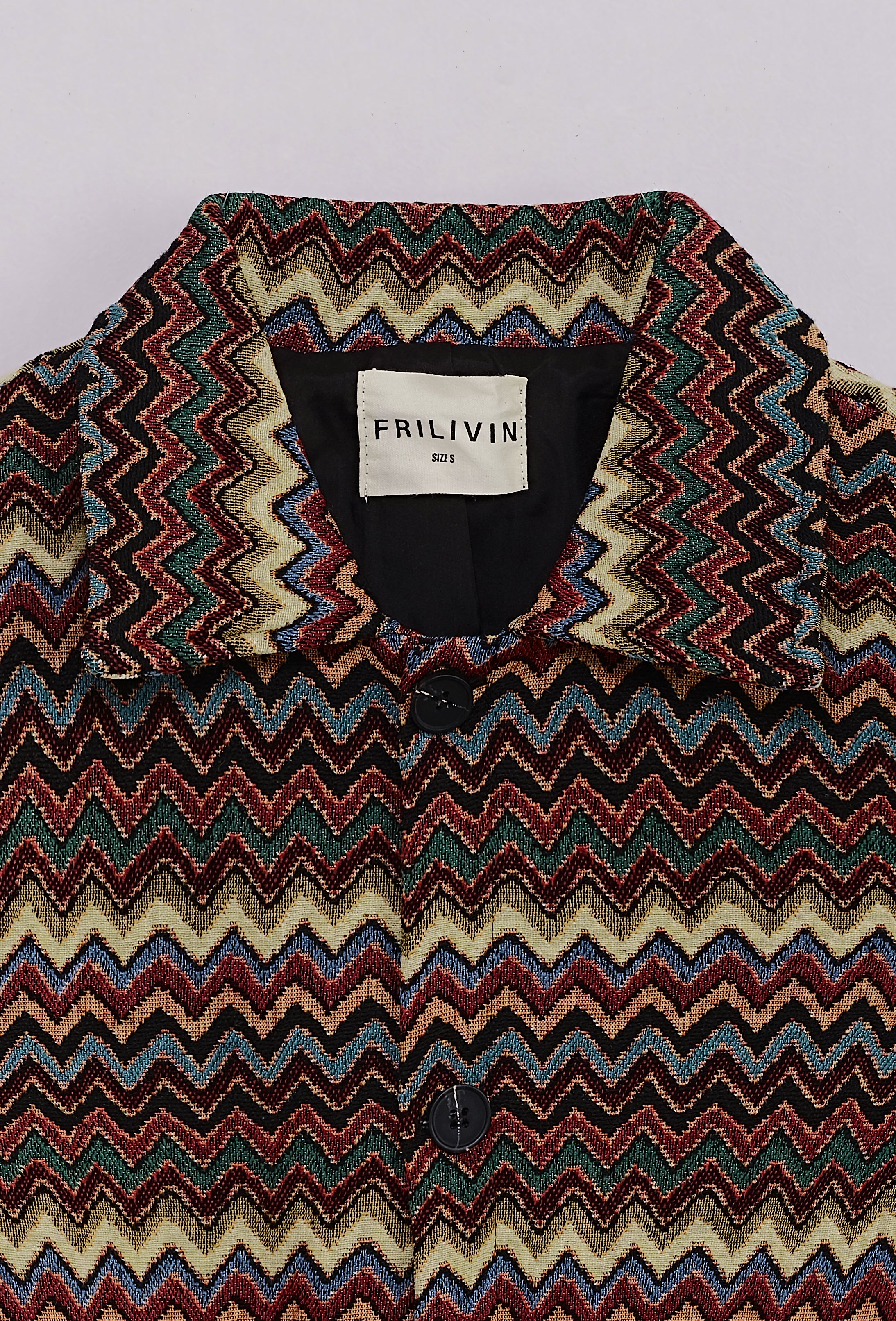Surchemise à motif zigzag - Image 7