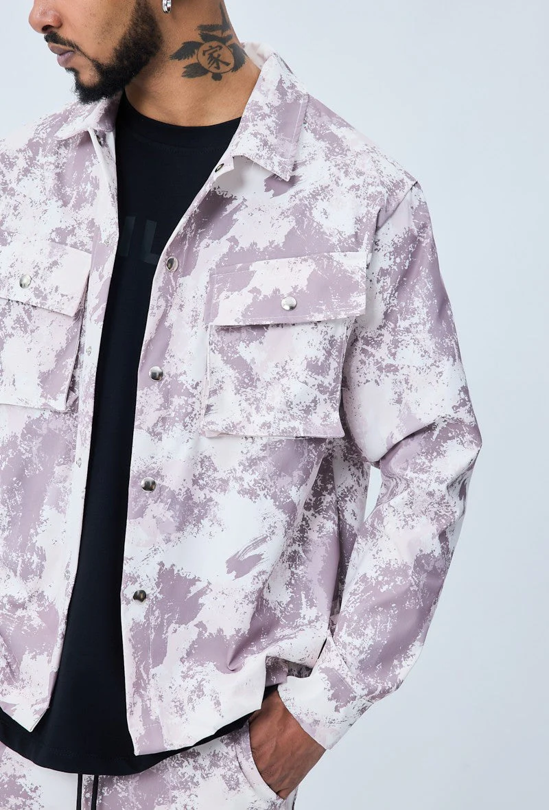 Surchemise streetwear à motif camouflage - Image 4
