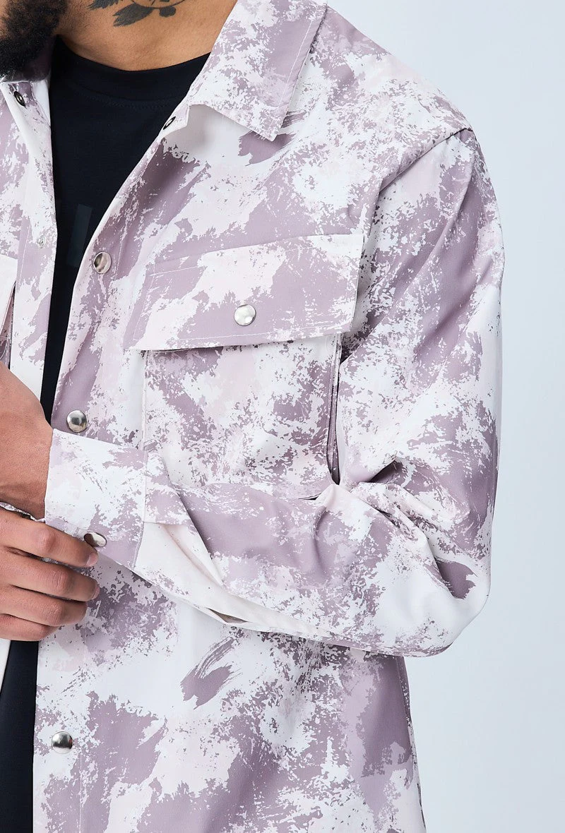 Surchemise streetwear à motif camouflage - Image 6