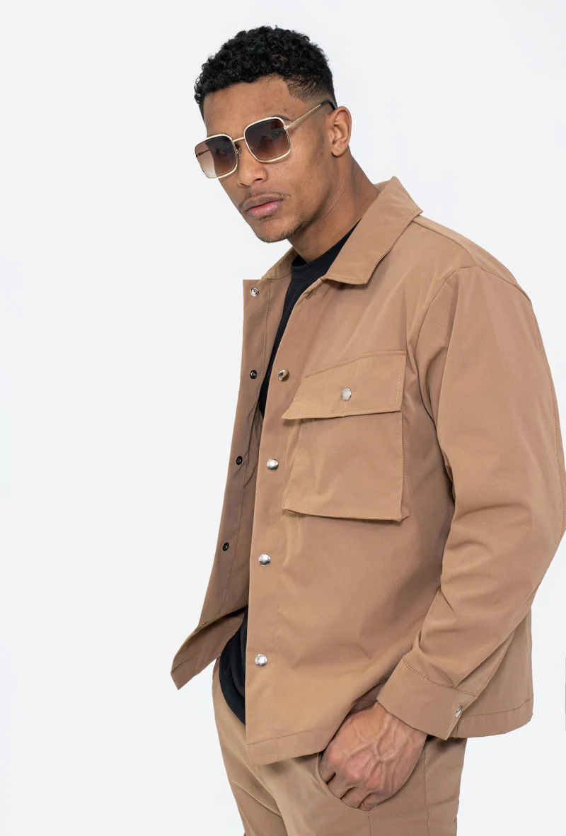 Surchemise tendance manches longues - Image 23