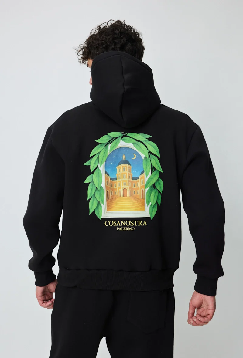 Sweat à capuche à motif - Image 3