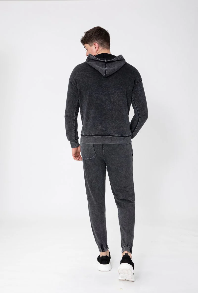 Sweat à capuche délavé - Image 17