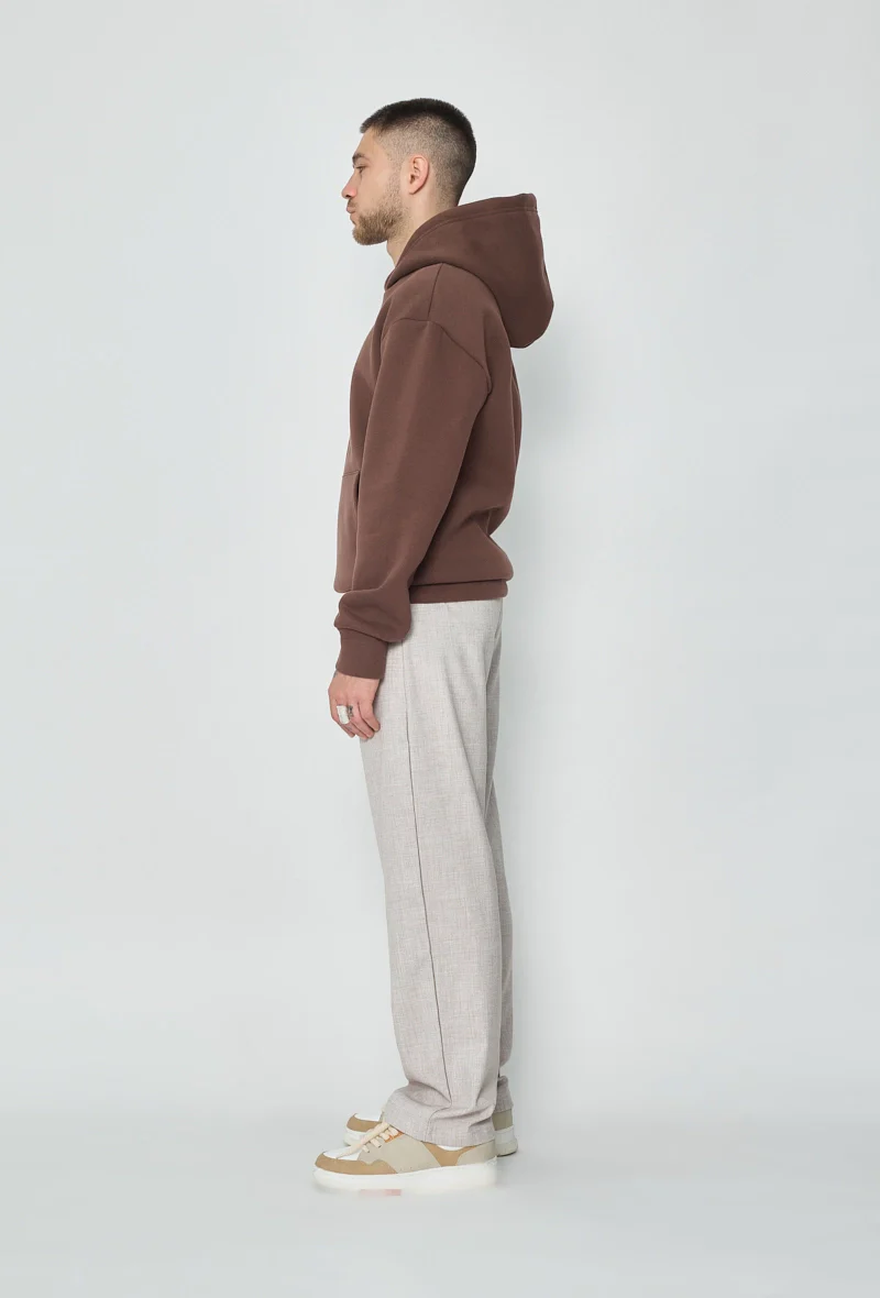 Sweat à capuche uni - Image 10