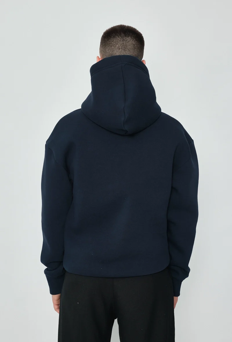 Sweat à capuche uni - Image 15