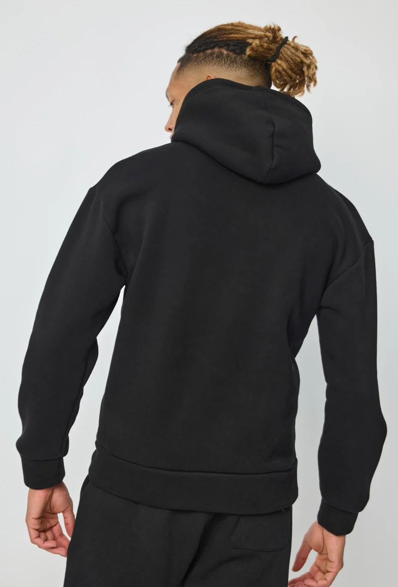 Sweat à capuche uni - Image 19