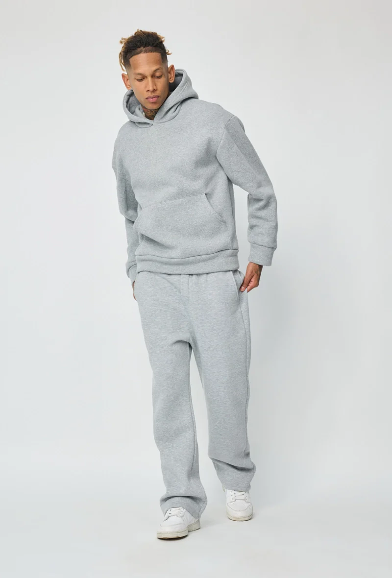 Sweat à capuche uni - Image 35