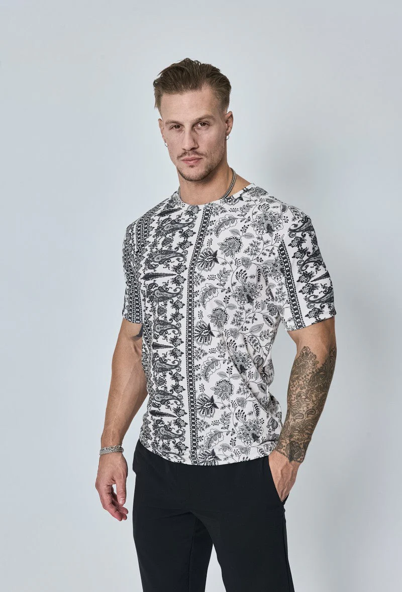 T-shirt à imprimé fleuri - Image 3