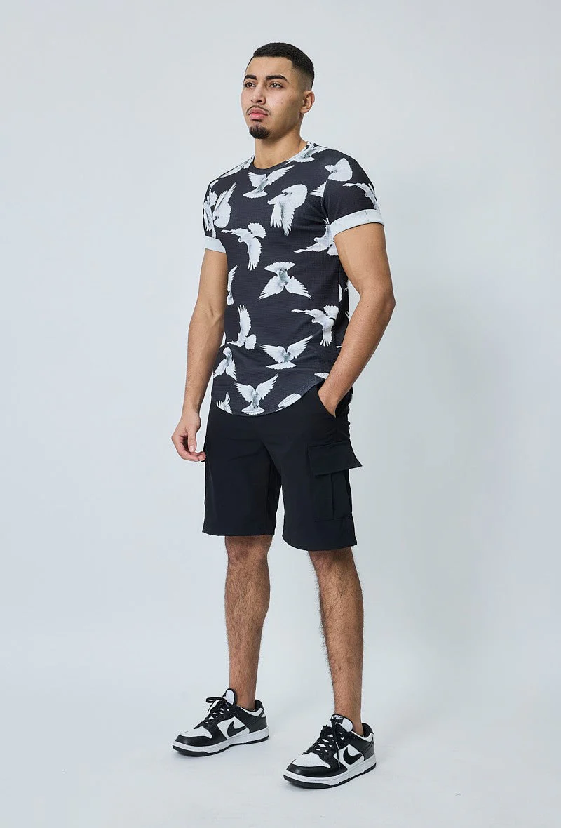 T-shirt à imprimé hirondelles - Image 8