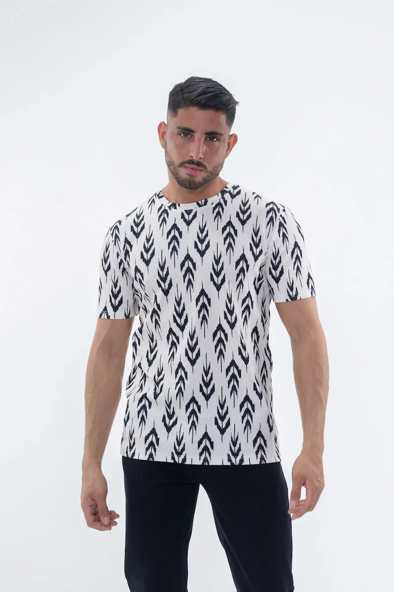 T-shirt à motifs flechés - Image 3