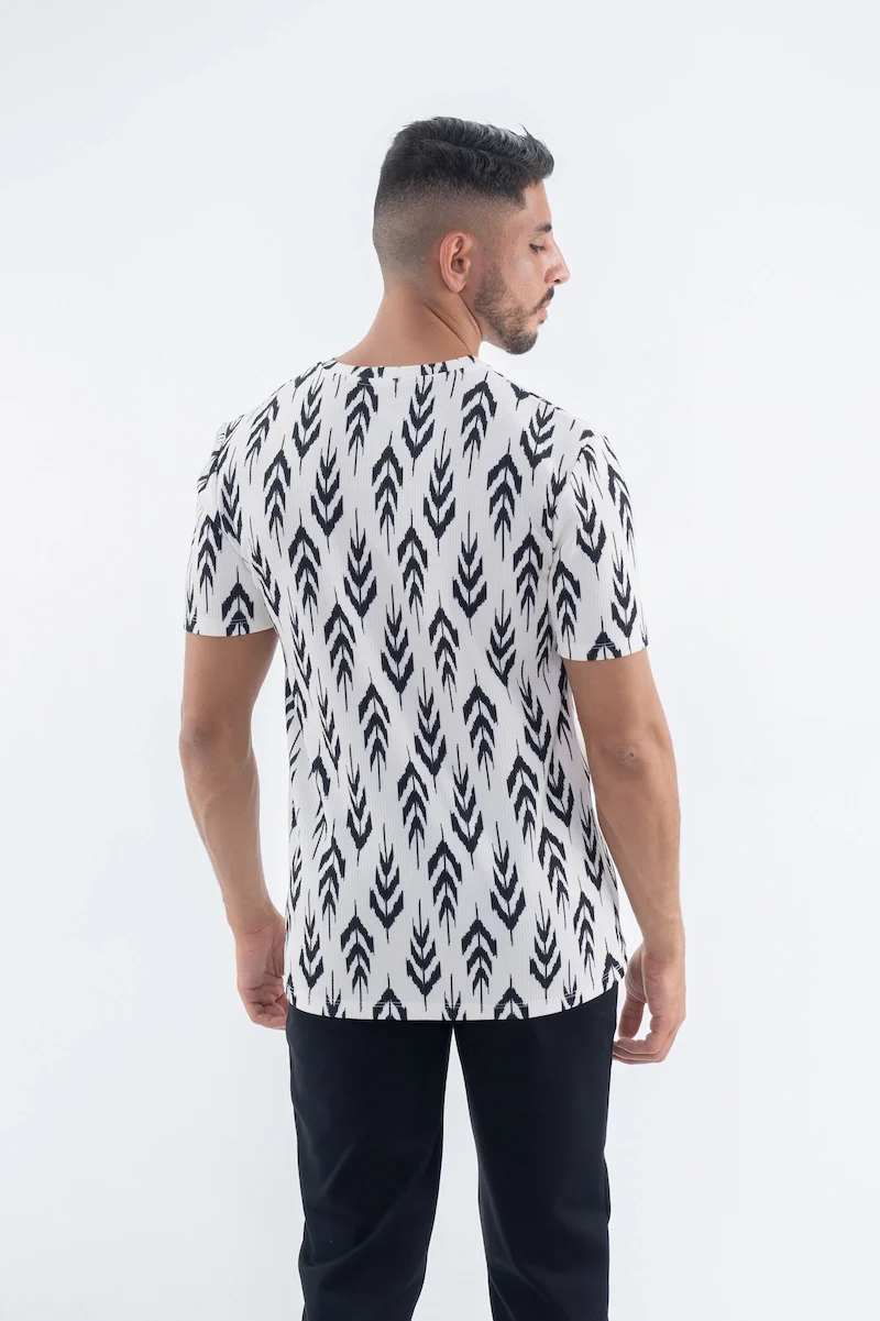 T-shirt à motifs flechés - Image 5