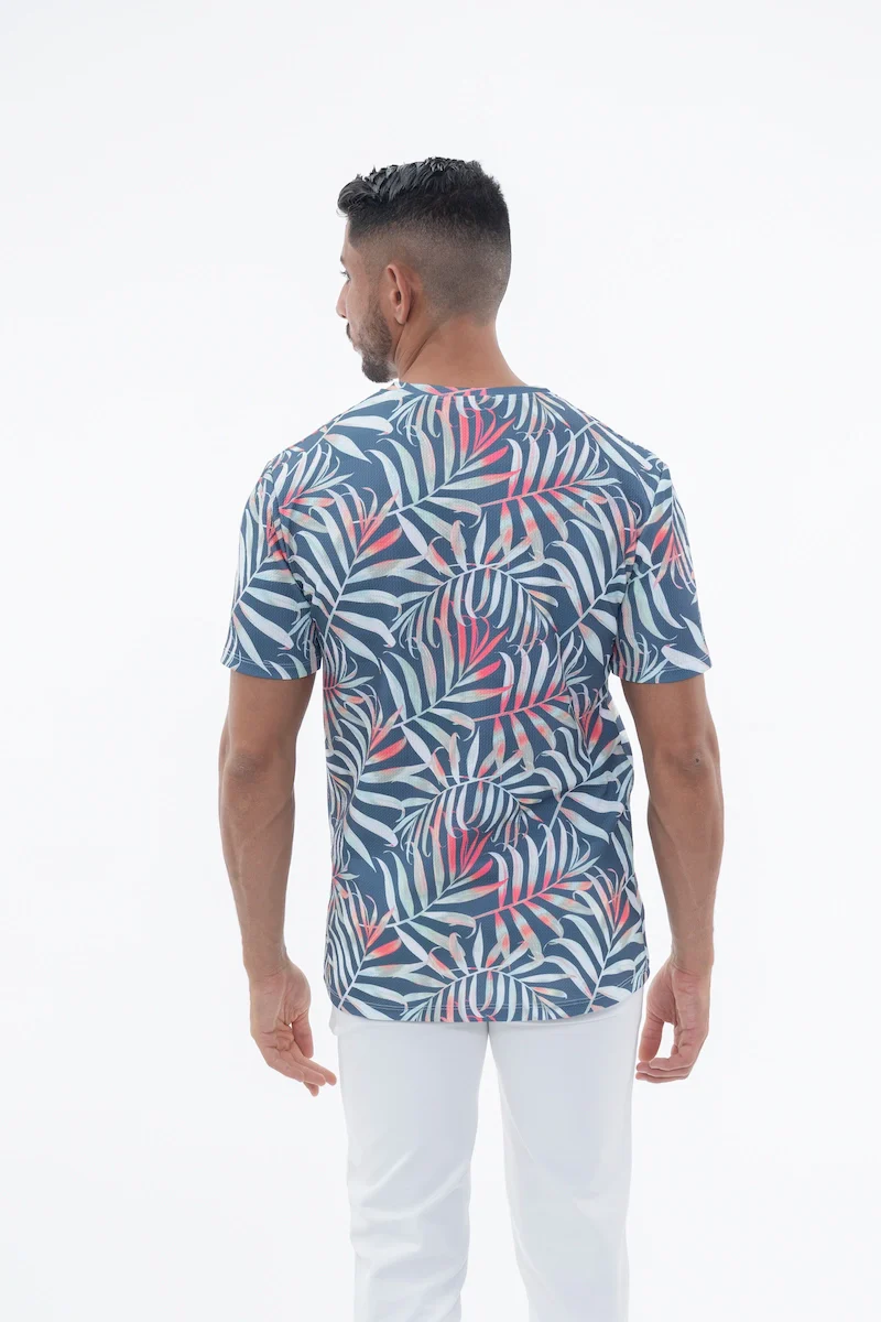 T-shirt aux motifs naturels - Image 6