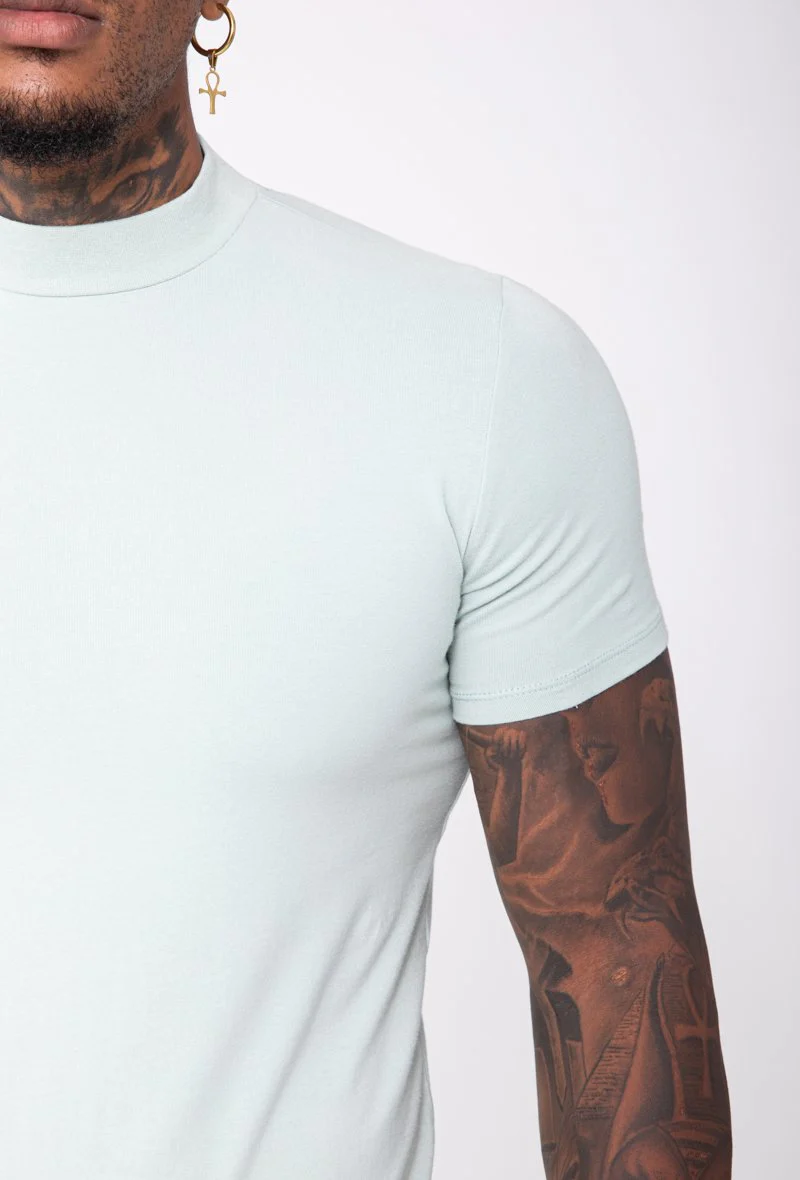 T-shirt basic col montant - Image 26