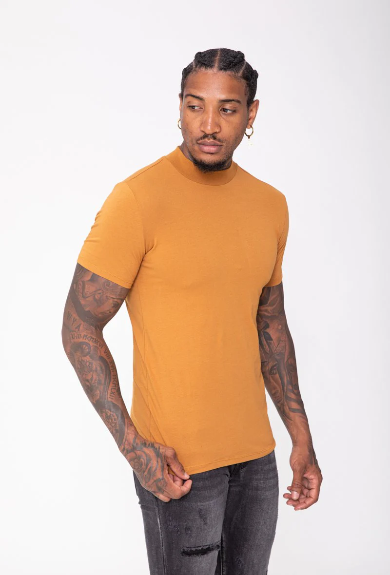 T-shirt basic col montant - Image 38