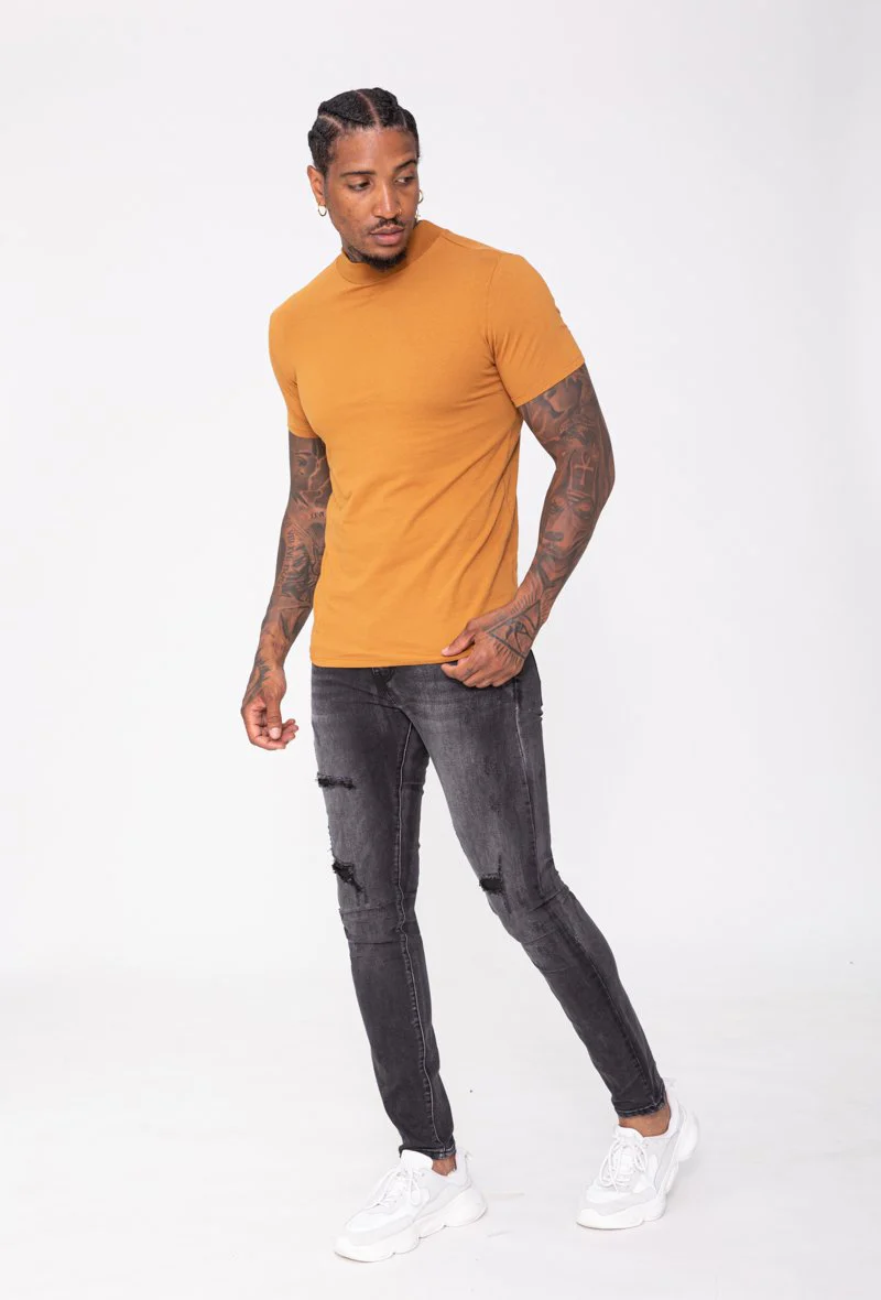 T-shirt basic col montant - Image 42