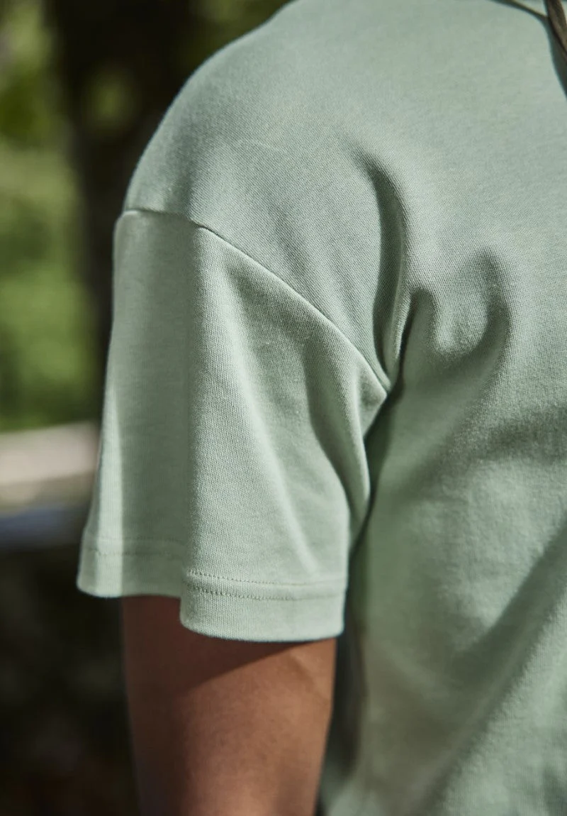T-shirt oversized basic uni basique - Image 12