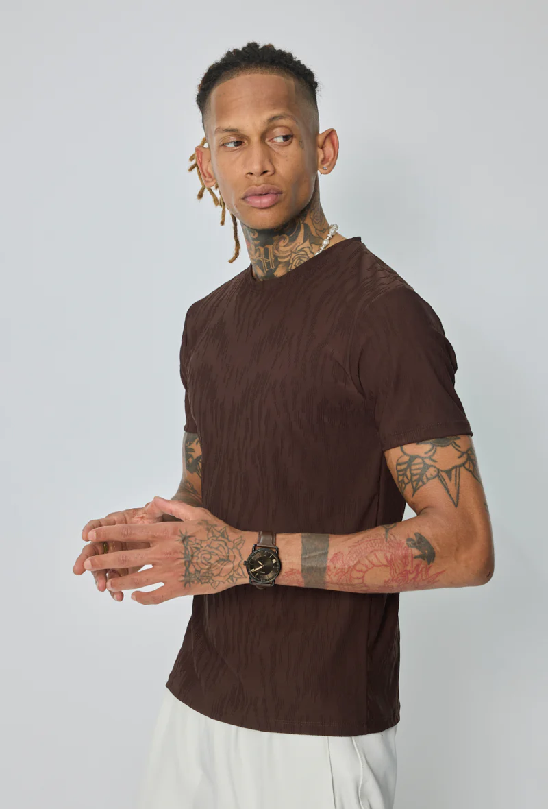 T-shirt col rond ajusté - Image 10