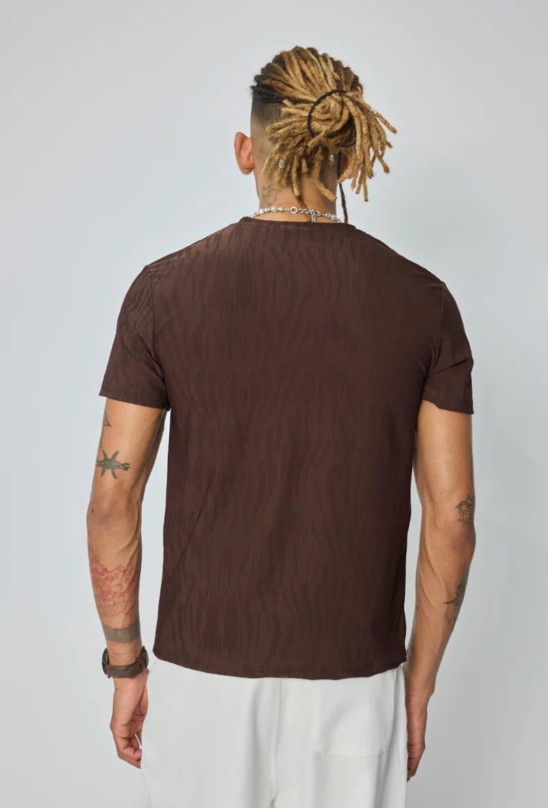 T-shirt col rond ajusté - Image 11