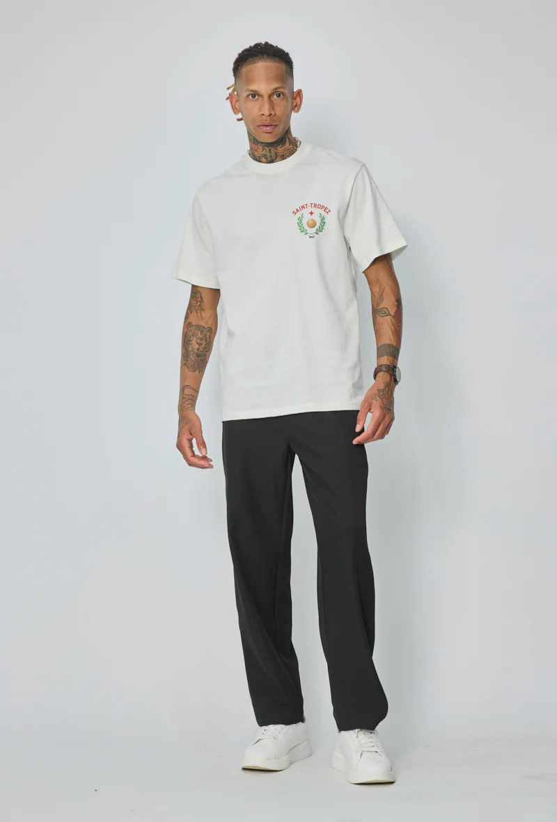 T-shirt col rond graphique - Image 5
