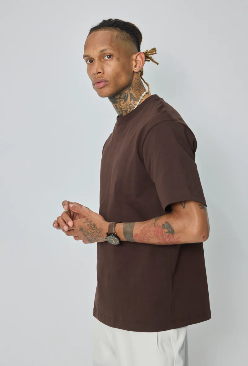 T-shirt col rond uni - Image 2