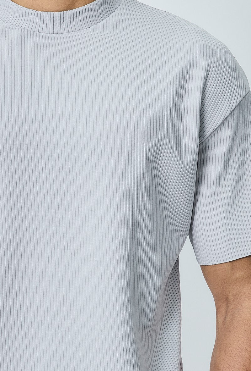 T-shirt plissé uni oversize - Image 24
