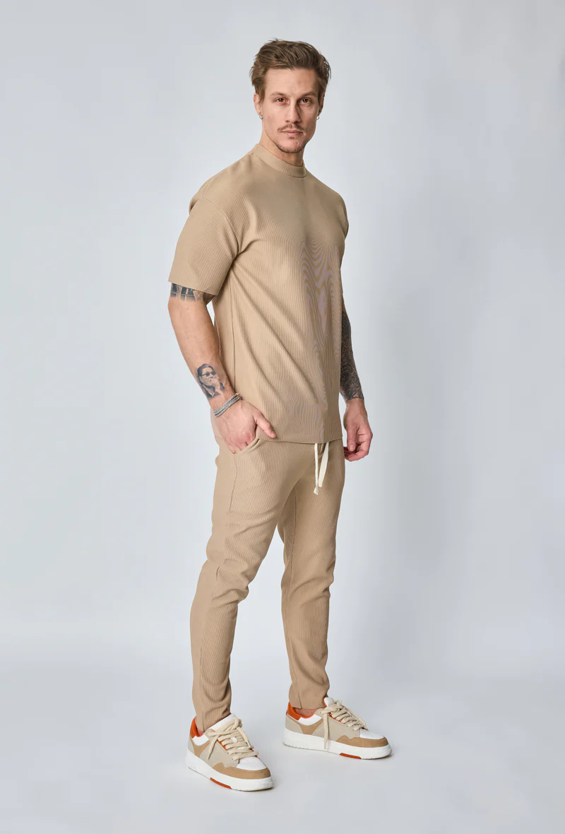 T-shirt plissé uni oversize - Image 28